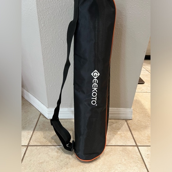 NWOT Geekoto cell phone carbon tripod & zipper carry case AT23VID - Picture 6 of 6